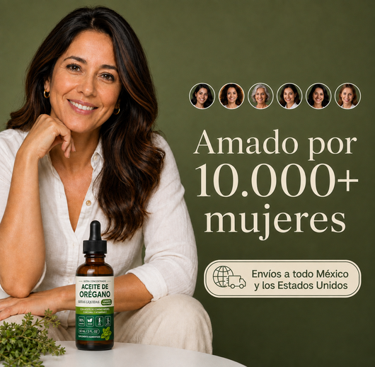 Herborá™ | Aceite de oregano | Suplemento en gotas para hinchazón crónica y salud digestiva.