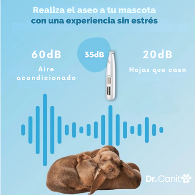Trimmer Dr. Canito™ - Patas suaves y bien cuidadas
