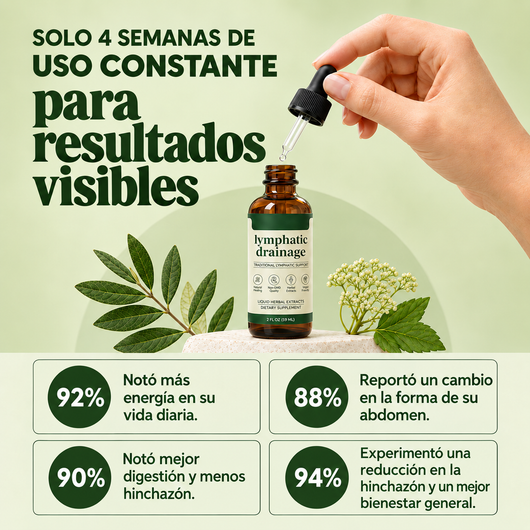 Herborá™ | Drena Naturalmente la Hinchazón del Rostro, Abdomen y Piernas