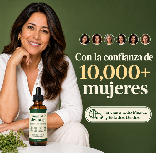 Herborá™ | Drena Naturalmente la Hinchazón del Rostro, Abdomen y Piernas
